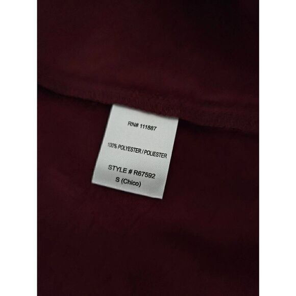Rokoko burgundy dress. Size S. - Picture 6 of 7